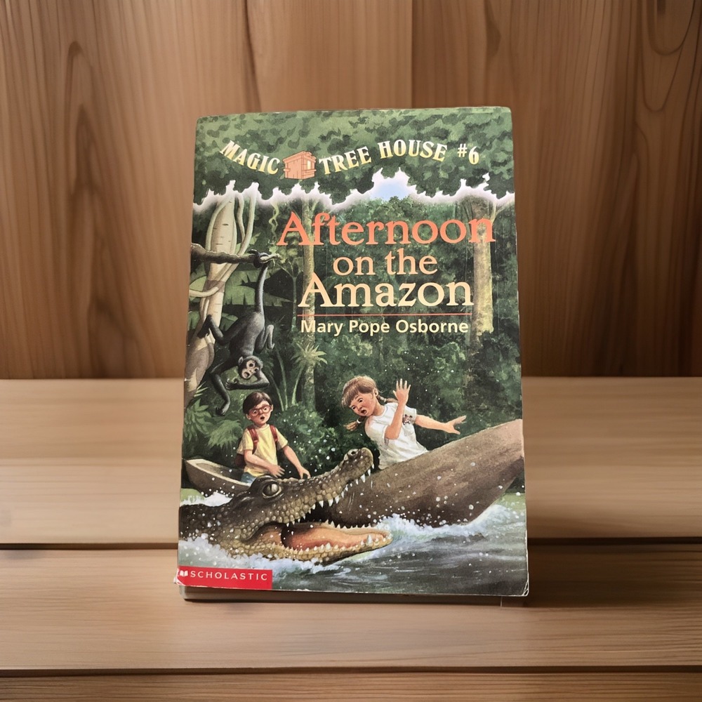 Magic Tree House "Afternoon on the Amazon" #6 Merlin Missions Vintage, 1995 Pub